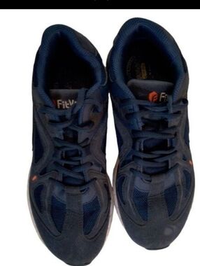 Fit Ville Rebound Core Comfort Athletic Shoes Blue Women’s Size 9.5  Men’s 8 EW
